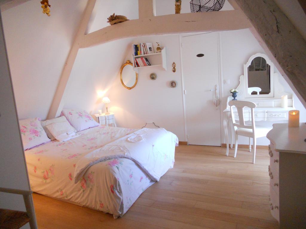 Chambre Le Nid Du Phare Avec Jacuzzi องเฟลอร์ ห้อง รูปภาพ